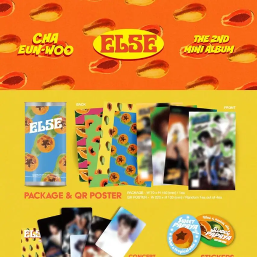 (PRE-ORDER) CHA EUN WOO - ELSE 2nd Mini Album ( 3 versions)