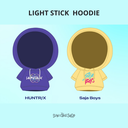 (PRE-ORDER) KPOP DEMON HUNTERS POP-UP STORE - LIGHTSTICK HOODIE