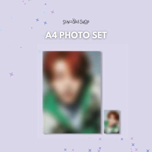 (PRE-ORDER) BOYS II PLANET POP-UP STORE - A4 Photo Set
