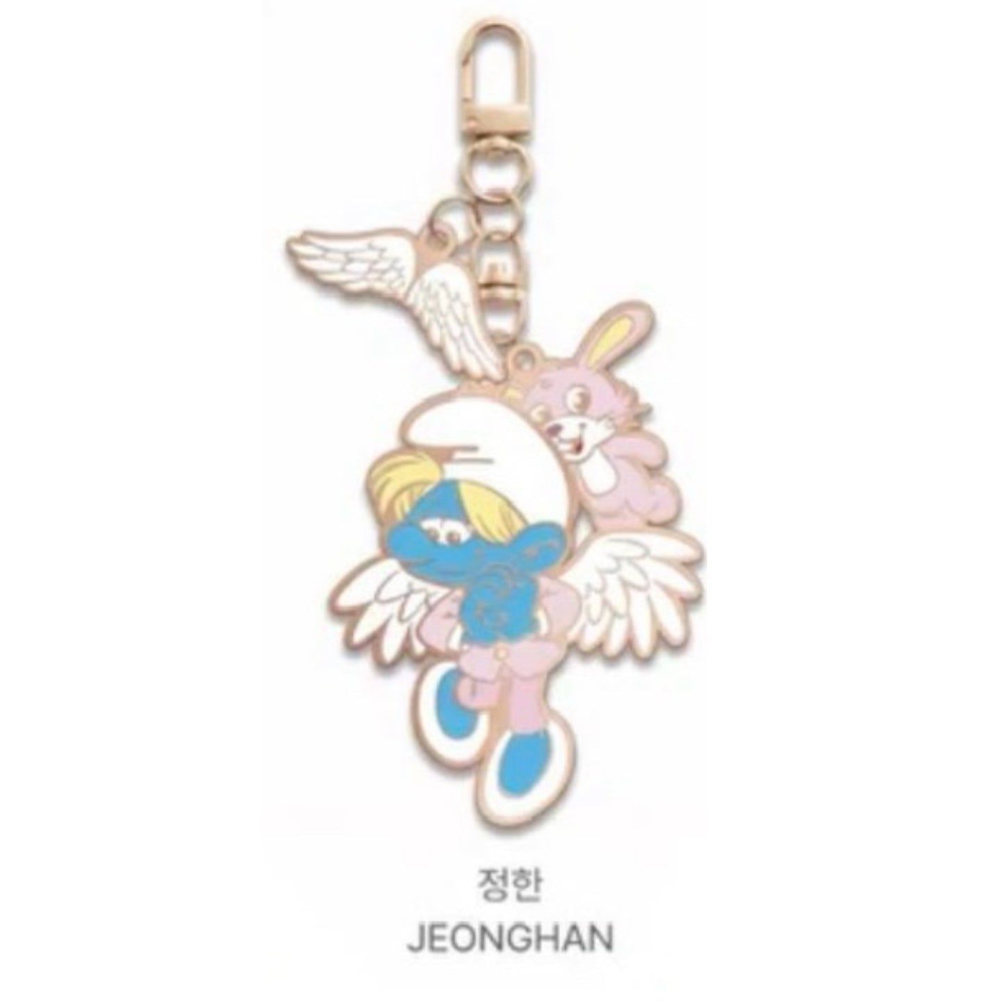 (PRE-ORDER) SEVENTEEN x THE SMURFS x ISAAC TOAST - KEYRING (RANDOM)