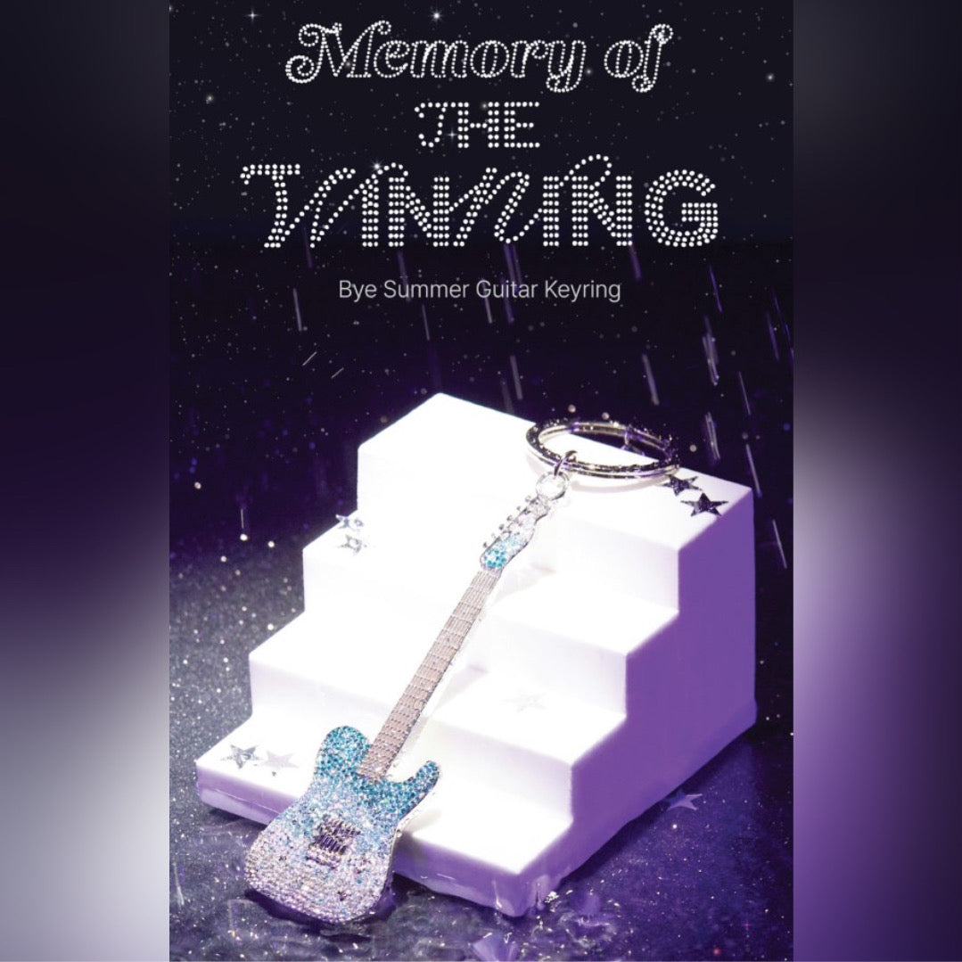 (PRE-ORDER) IU MEMORY OF THE WINNING MD - BYE SUMMER GUITAR KEYRING