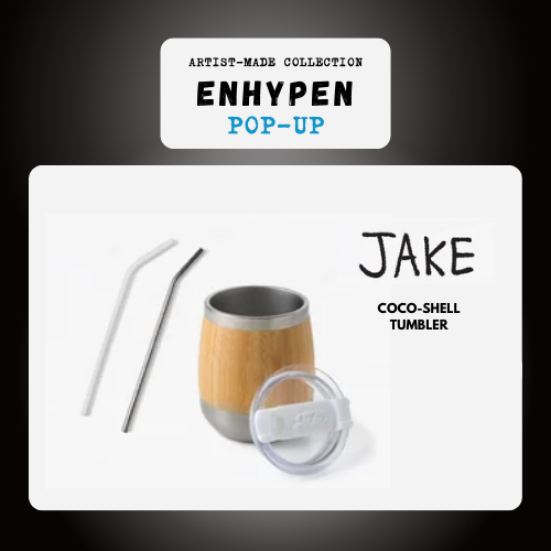 (PRE-ORDER) ENHYPEN Artist-Made Collection Pop-Up - Jake Coco-Shell Tumbler