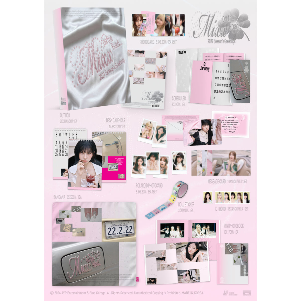 (PRE-ORDER) NMIXX - 2027 Season's Greetings [MIXX ON THE ROAD]
