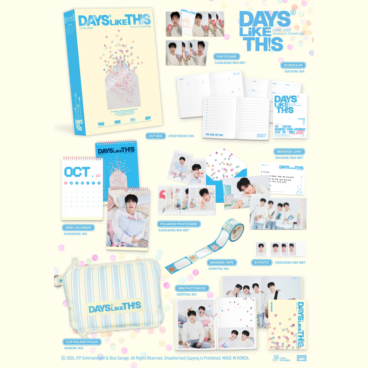 (PRE-ORDER) DAY6 - 2027 Season's Greetings [DAYS LIKE THIS]