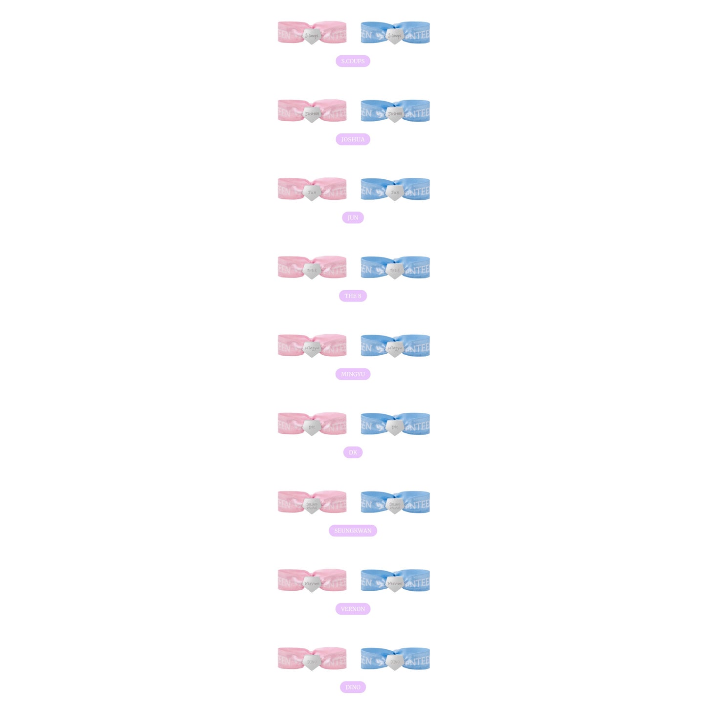 (PRE-ORDER) SEVENTEEN 'YAKUSOKU' - RIBBON BRACELET