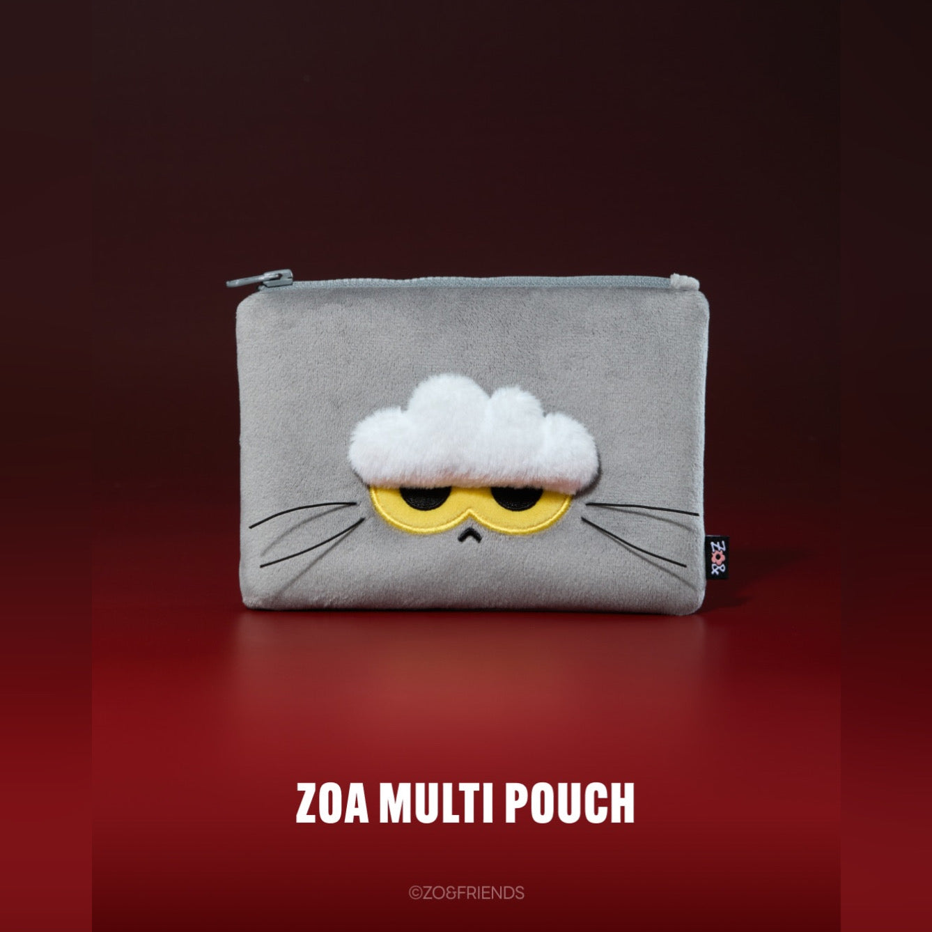 (PRE-ORDER) G-DRAGON x ZO&FRIENDS: ZOAful - ZOA MULTI POUCH