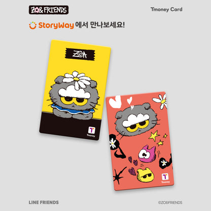 (PRE-ORDER) T MONEY CARD x G-DRAGON - ZO& FRIENDS