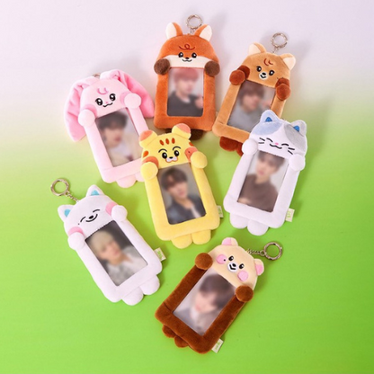 (PRE-ORDER) NCT x LINE FRIENDS POP-UP STORE - Plush Photo Card Holder Keyring