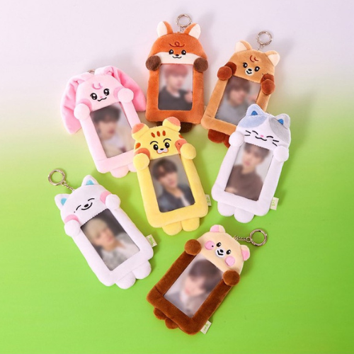 (PRE-ORDER) NCT x LINE FRIENDS POP-UP STORE - Plush Photo Card Holder Keyring