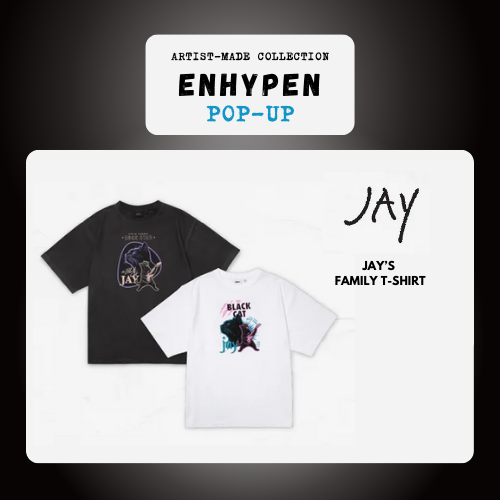 (PRE-ORDER) ENHYPEN Artist-Made Collection Pop-Up - Jay’s Family T-Shirt