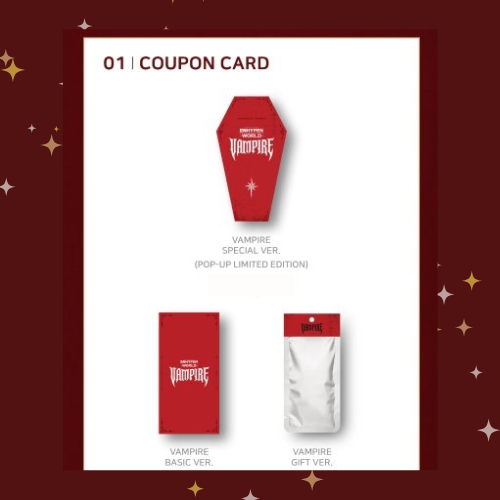 (PRE-ORDER) ENHYPEN WORLD POP-UP STORE - COUPON CARD