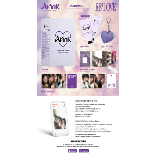 (PRE-ORDER) Apink - 11TH MINI ALBUM [RE : LOVE] (PLATFORM VER.)