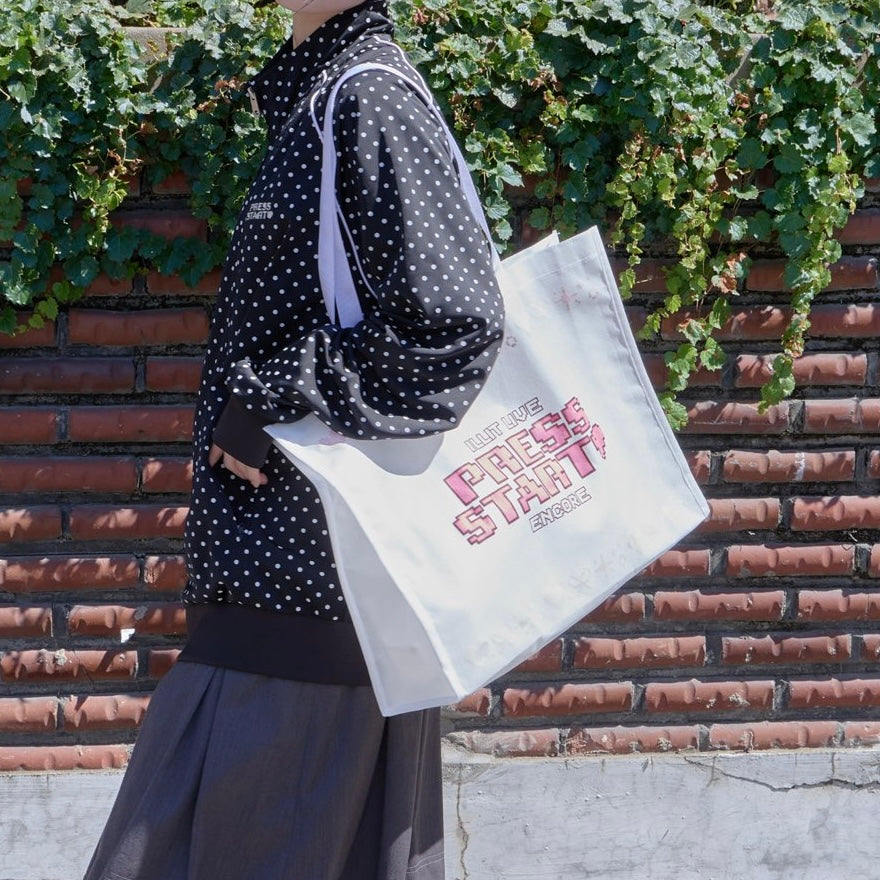 (PRE-ORDER) ILLIT 'PRESS START' ENCORE - SHOPPER BAG