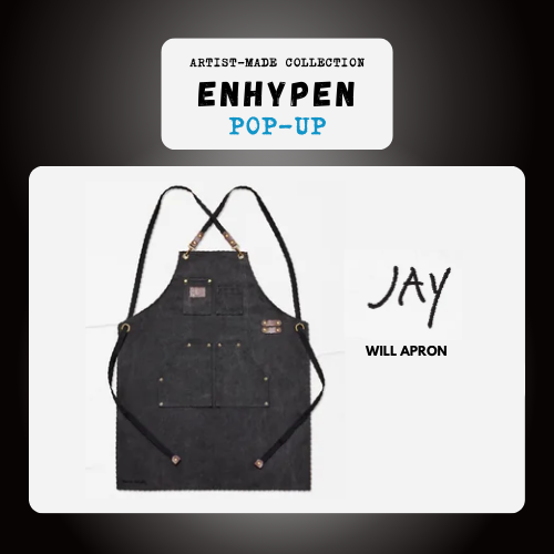 (PRE-ORDER) ENHYPEN Artist-Made Collection Pop-Up - Jay Will Apron