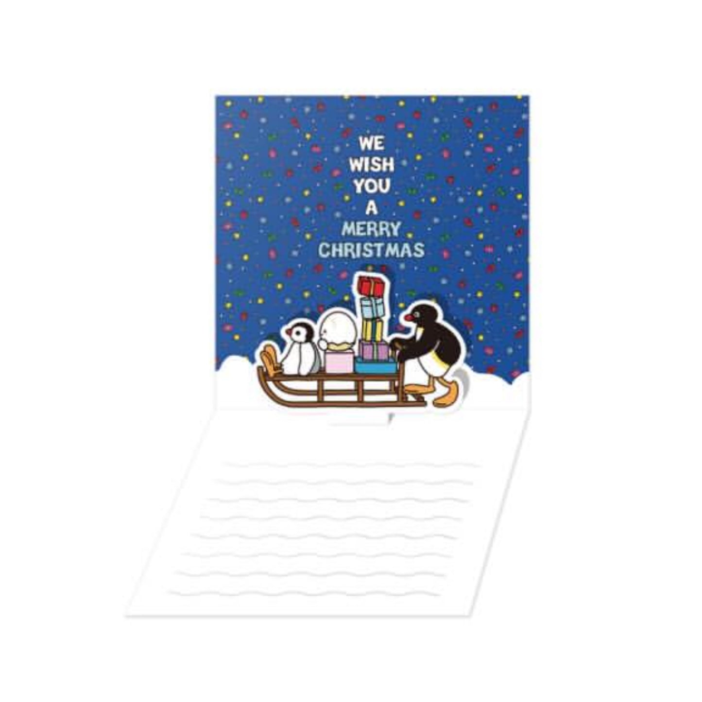 (PRE-ORDER) TAEYEON PINGU meets TAENG-GEU POP-UP STORE - CHRISTMAS POP-UP CARD
