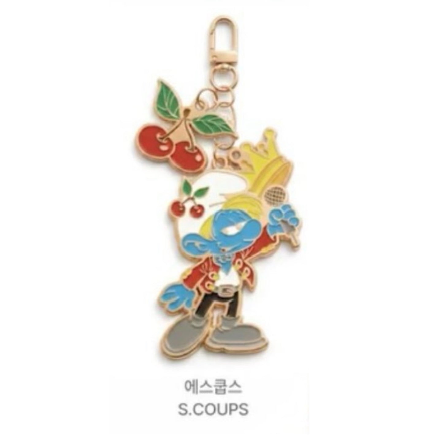 (PRE-ORDER) SEVENTEEN x THE SMURFS x ISAAC TOAST - KEYRING (RANDOM)