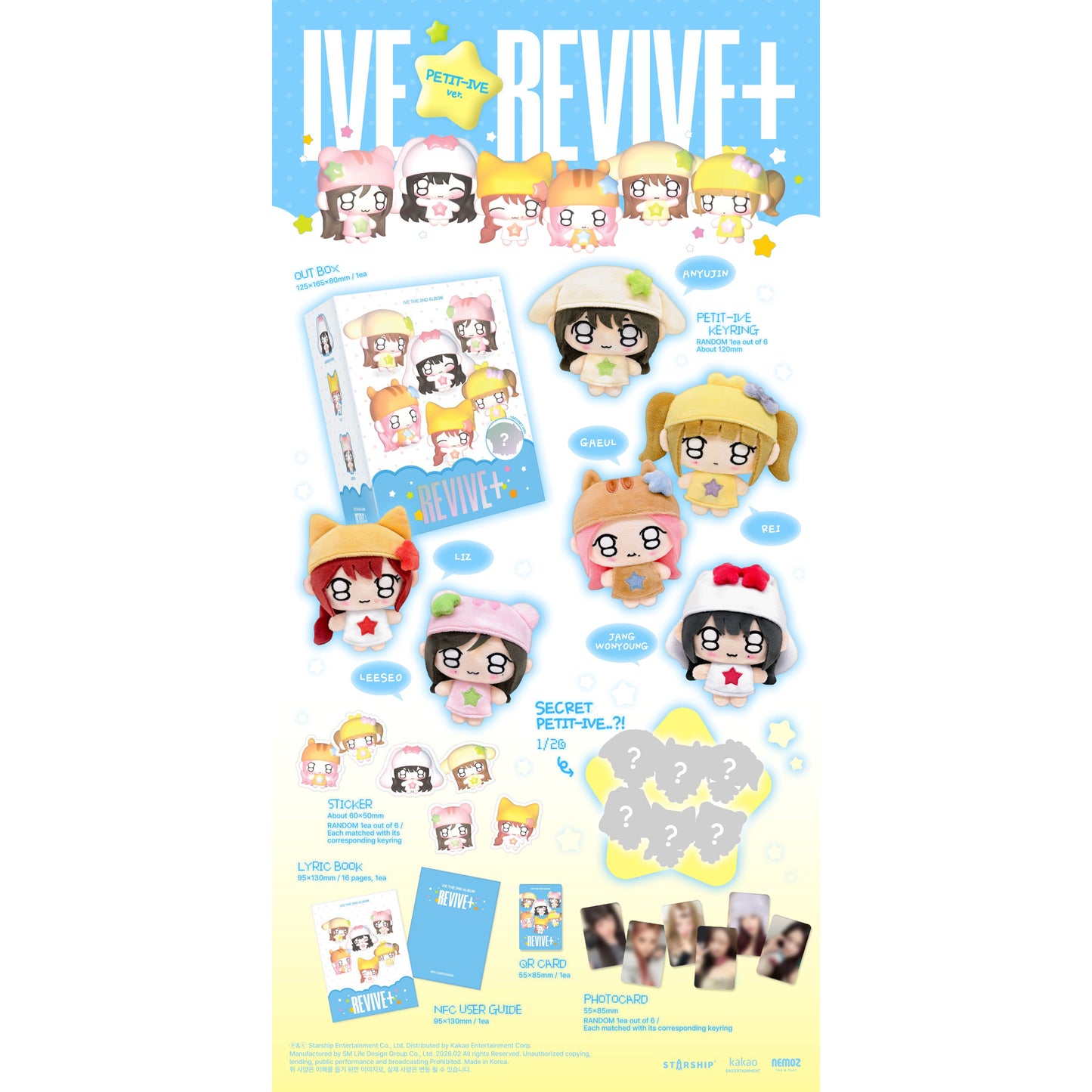 (PRE-ORDER) IVE - 2nd Album [REVIVE+] (PETIT-IVE Ver.)