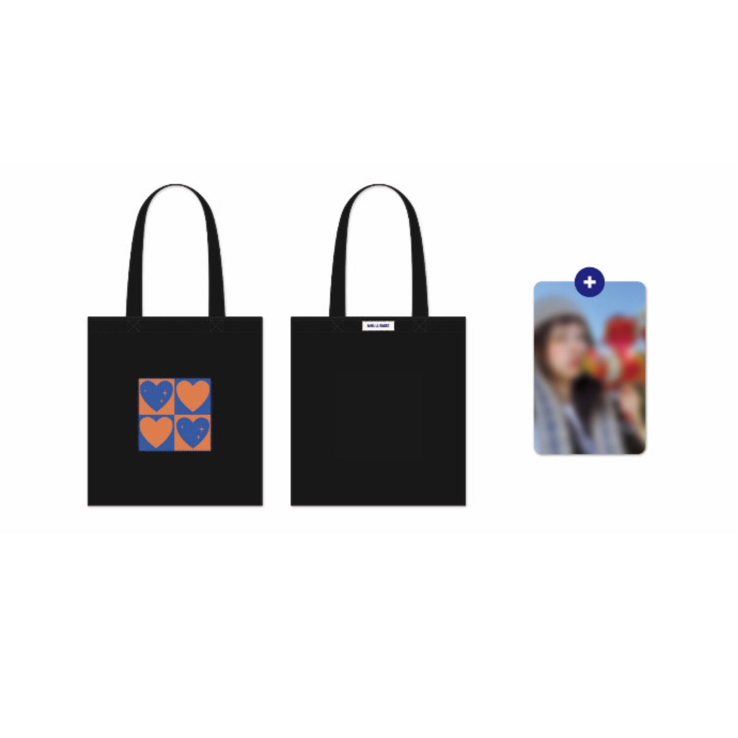 (PRE-ORDER) CHUU THE 1ST ALBUM POP-UP - HEART COTTON BAG