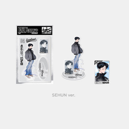 (PRE-ORDER) EXO FANMEETING <EXO’verse> - ILLUSTRATION ACRYLIC STAND SET