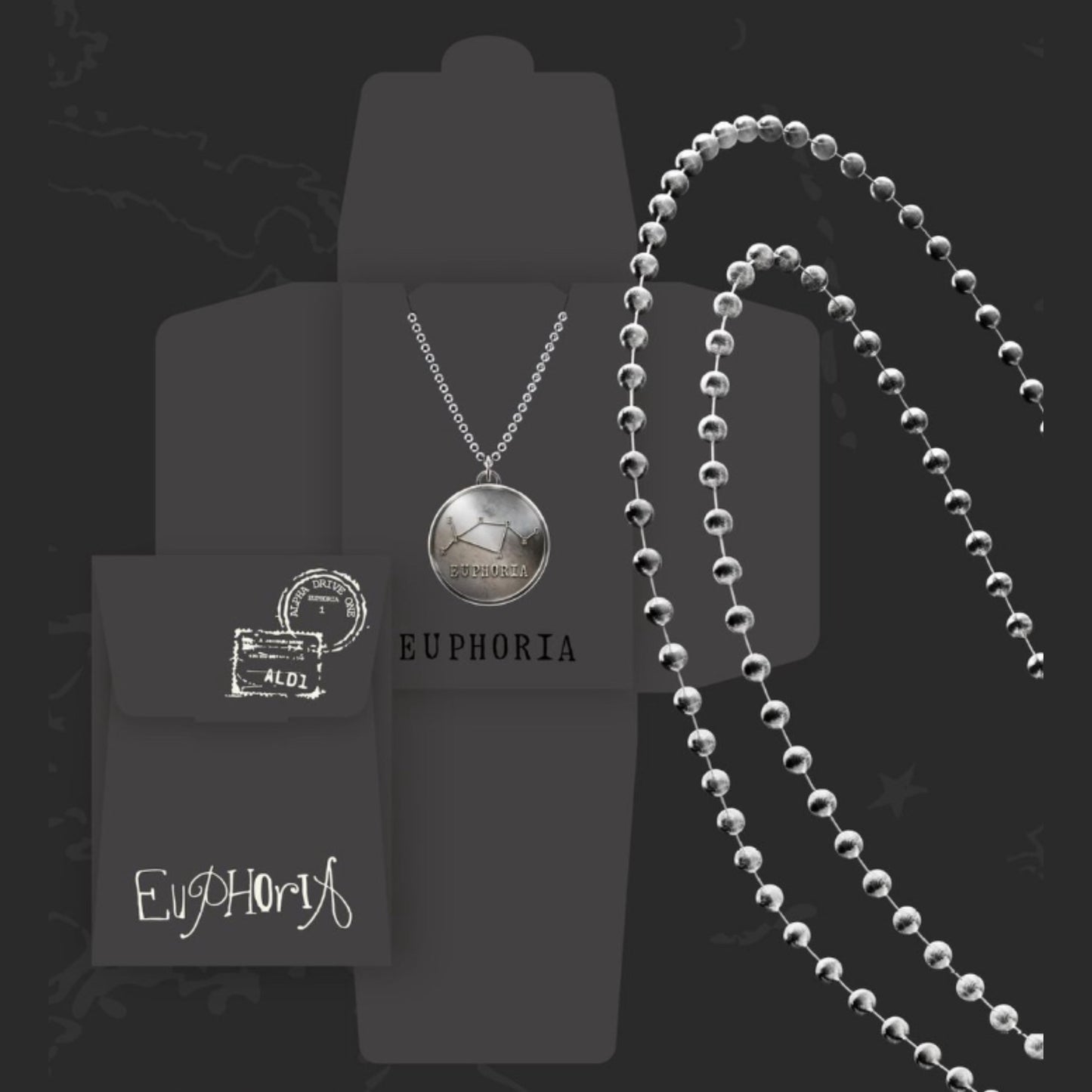 (PRE-ORDER) ALPHA DRIVE ONE ‘EUPHORIA’ - COIN NECKLACE Ver.