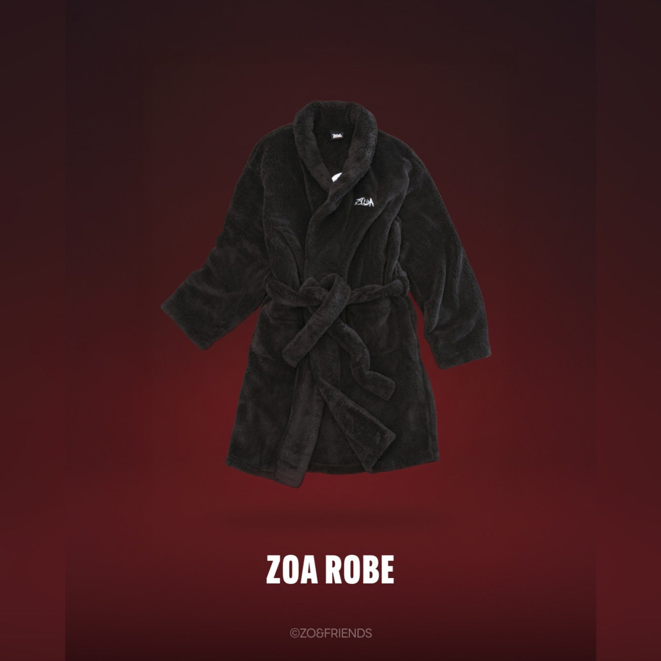 (PRE-ORDER) G-DRAGON x ZO&FRIENDS: ZOAful - ZOA ROBE