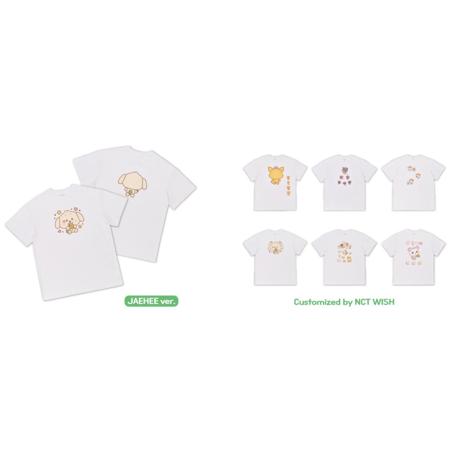 (PRE-ORDER) NCT WISH POP UP [WISH BAKERY] MD - CUSTOM T-SHIRT