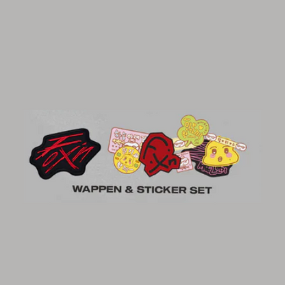 ATEEZ “MINGI – FIX ON : HBD Pop-Up” WAPPEN & STICKER SET