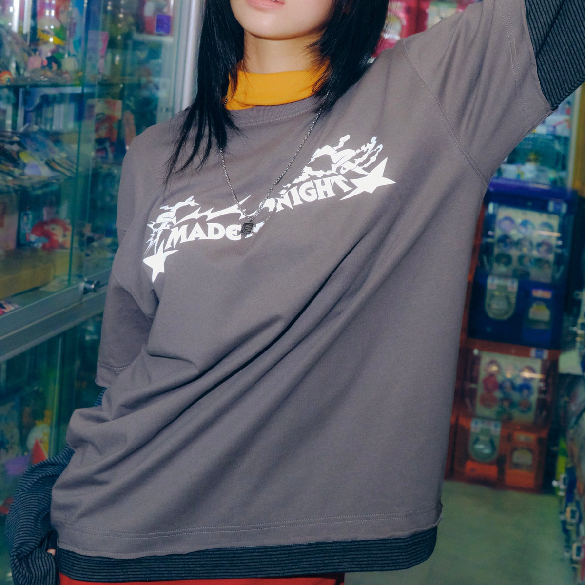 (PRE-ORDER) LE SSERAFIM 2026 F/W POP UP - LAYERED L/S T-SHIRT