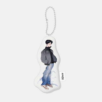 (PRE-ORDER) EXO FANMEETING <EXO’verse> - RANDOM CUSHION KEY RING