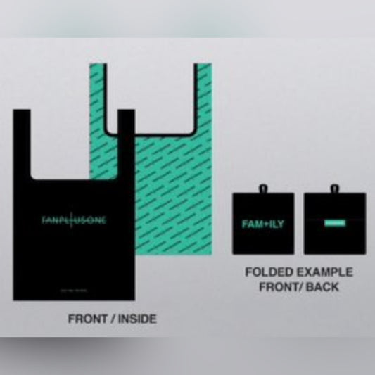 (PRE-ORDER) G-DRAGON FANMEETING MD MERCH - REVERSIBLE SHOPPER BAG