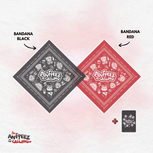 (PRE-ORDER) ANITEEZ IN THE CALLING - Bandana (2 Types: Black / Red)