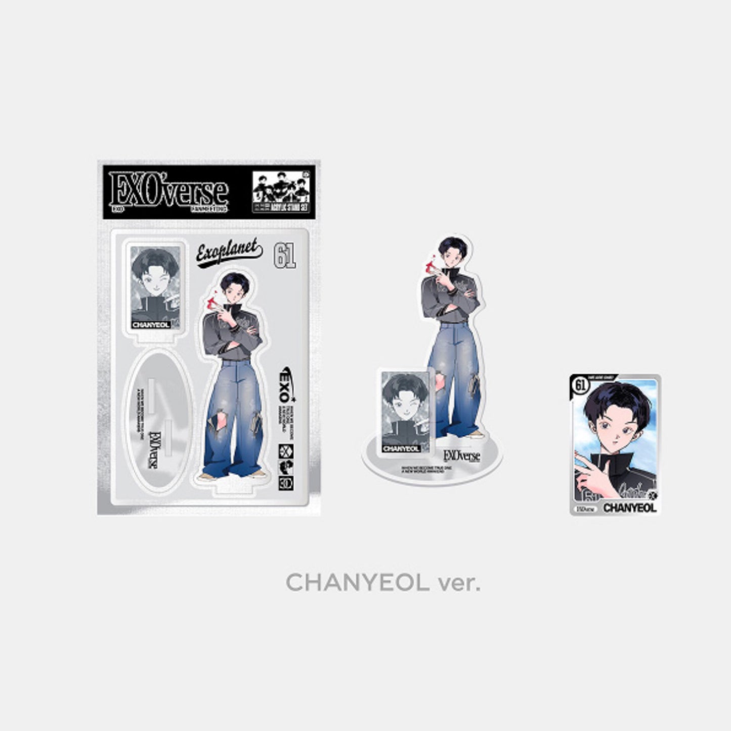 (PRE-ORDER) EXO FANMEETING <EXO’verse> - ILLUSTRATION ACRYLIC STAND SET