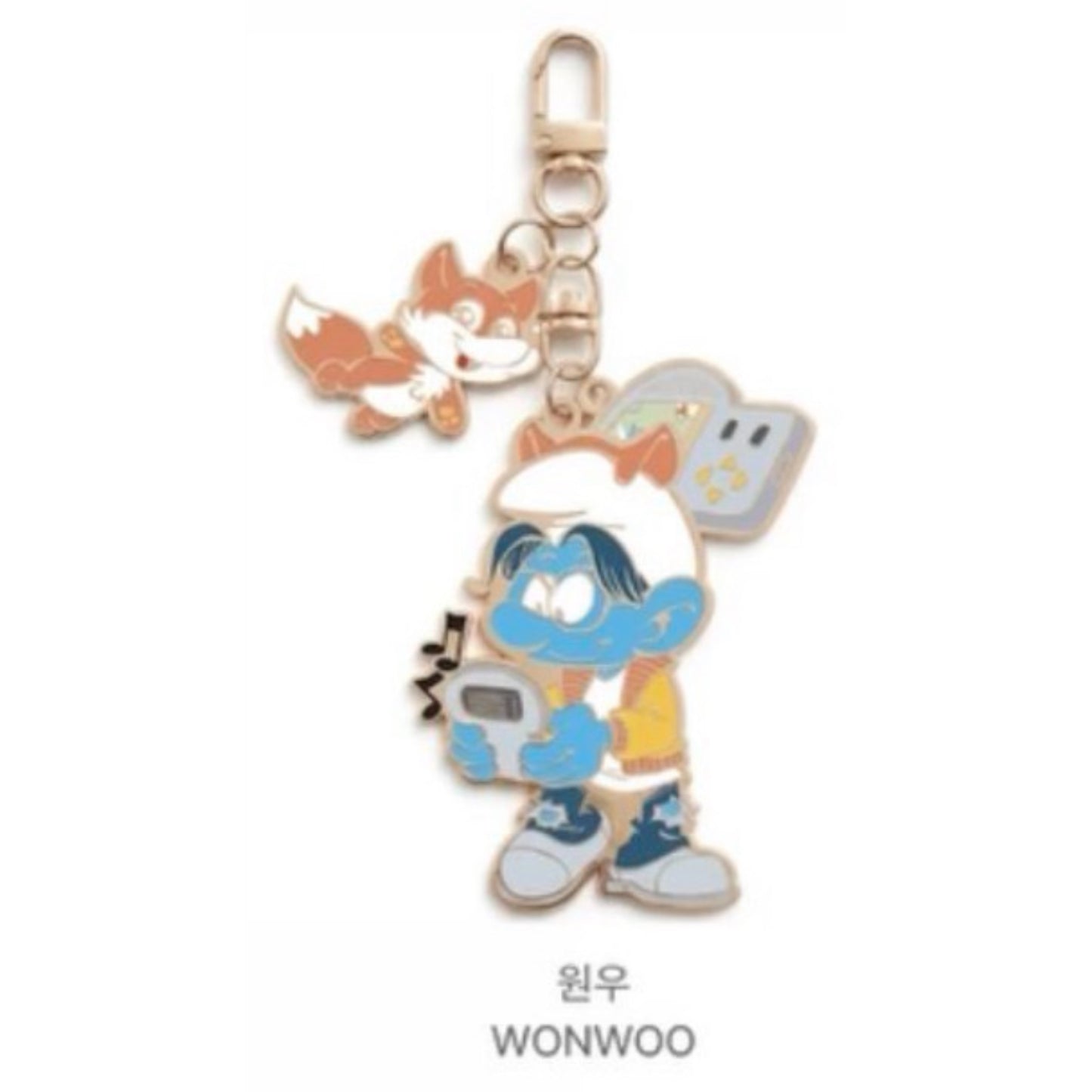 (PRE-ORDER) SEVENTEEN x THE SMURFS x ISAAC TOAST - KEYRING (RANDOM)