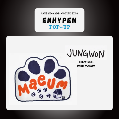 (PRE-ORDER) ENHYPEN Artist-Made Collection Pop-Up - Cozy Rug with Maeum