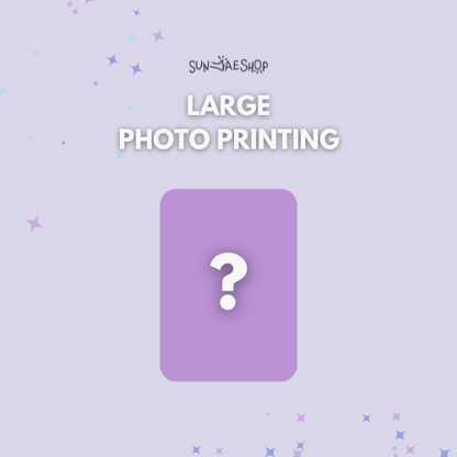 (PRE-ORDER) BOYS II PLANET POP-UP STORE - Large Photo Printing