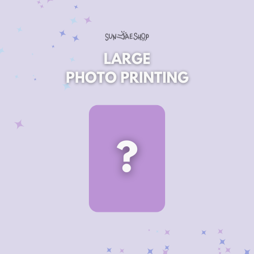 (PRE-ORDER) BOYS II PLANET POP-UP STORE - Large Photo Printing