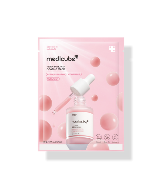 Medicube - PDRN Vita Coated Sheet Mask – Set of 5