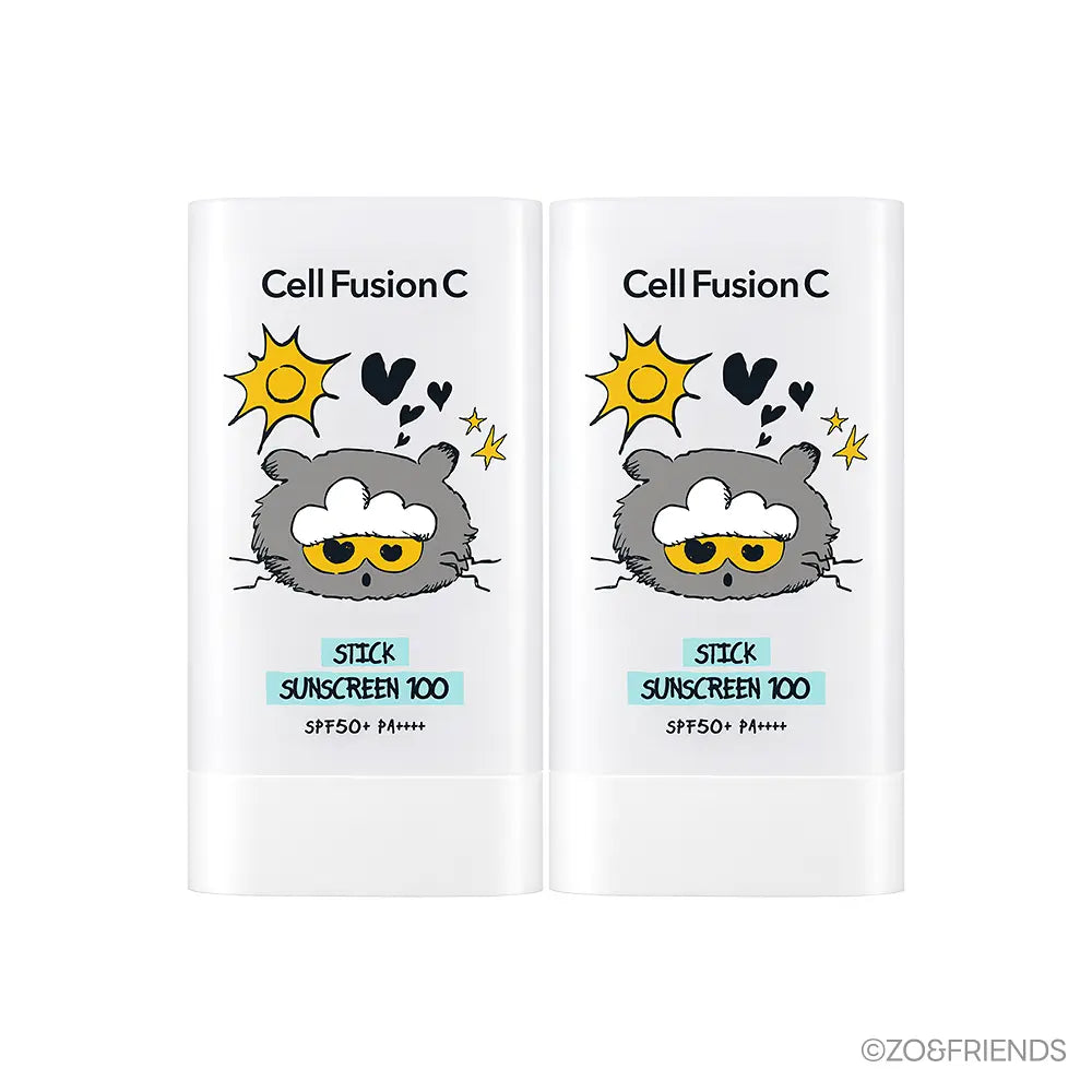 (PRE-ORDER) ZO&FRIENDS x Cell Fusion C – Stick Sunscreen 100 | Set of 2