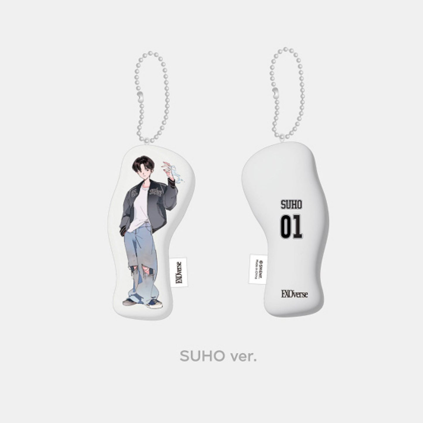 (PRE-ORDER) EXO FANMEETING <EXO’verse> - RANDOM CUSHION KEY RING