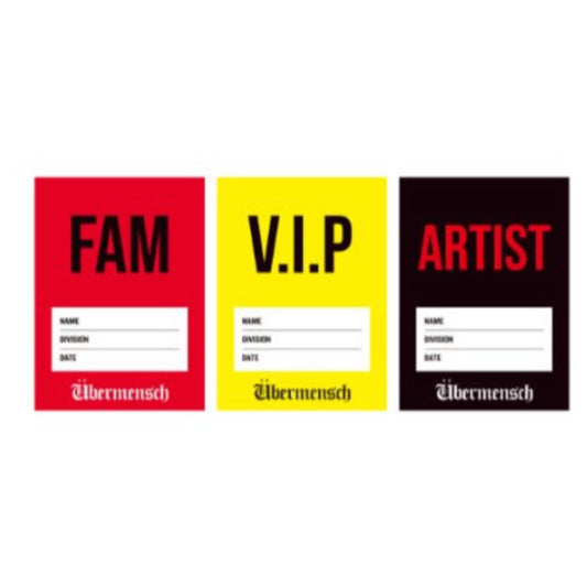 (PRE-ORDER) G-DRAGON 2025 WORLD TOUR [Übermensch] IN SEOUL MD - STAFF STICKER PACK