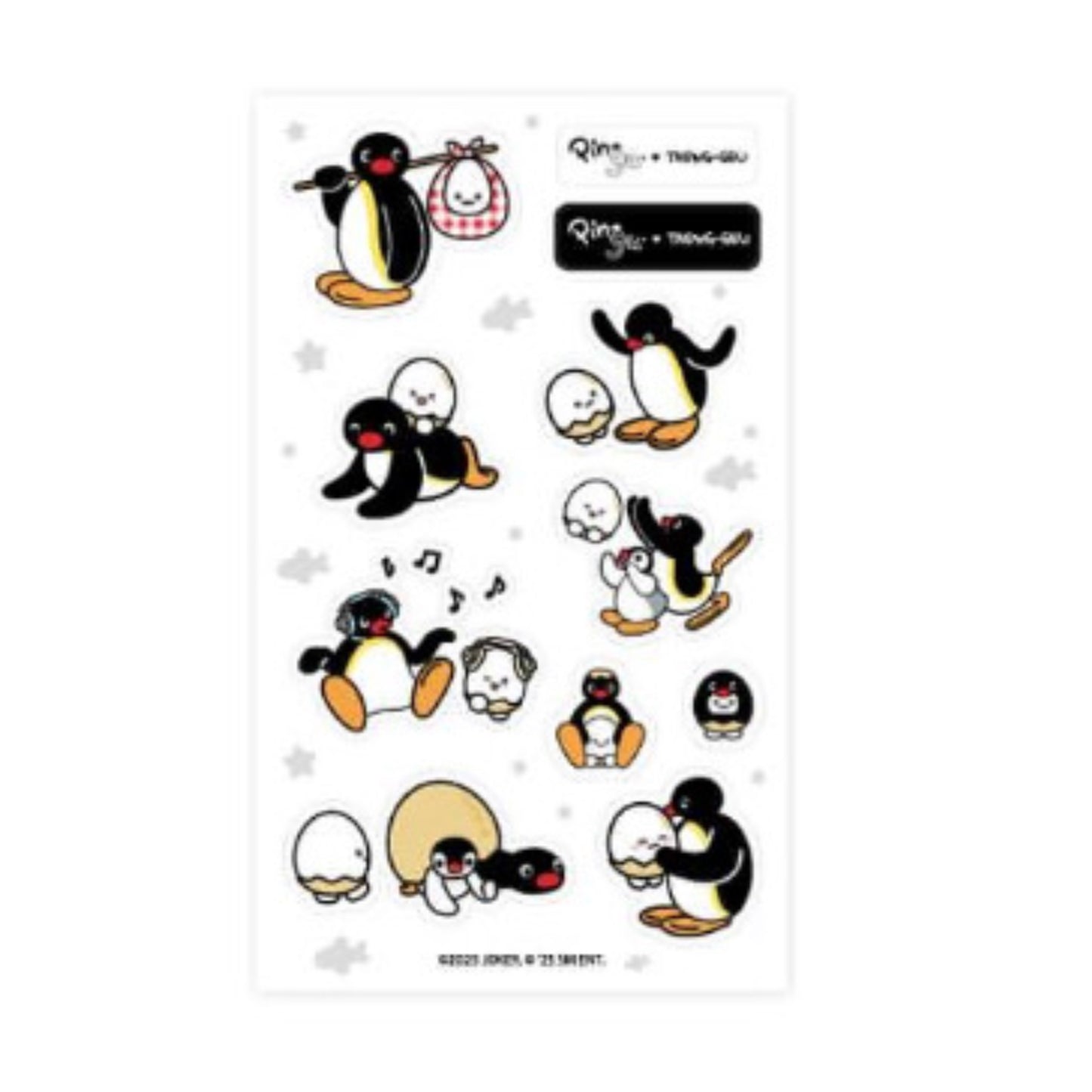 (PRE-ORDER) TAEYEON PINGU meets TAENG-GEU POP-UP STORE - CHARACTER STICKER