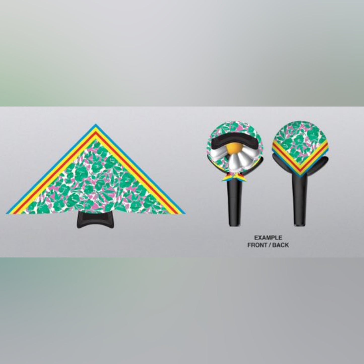 (PRE-ORDER) G-DRAGON FANMEETING MD MERCH - LIGHT STICK SCARF CAP