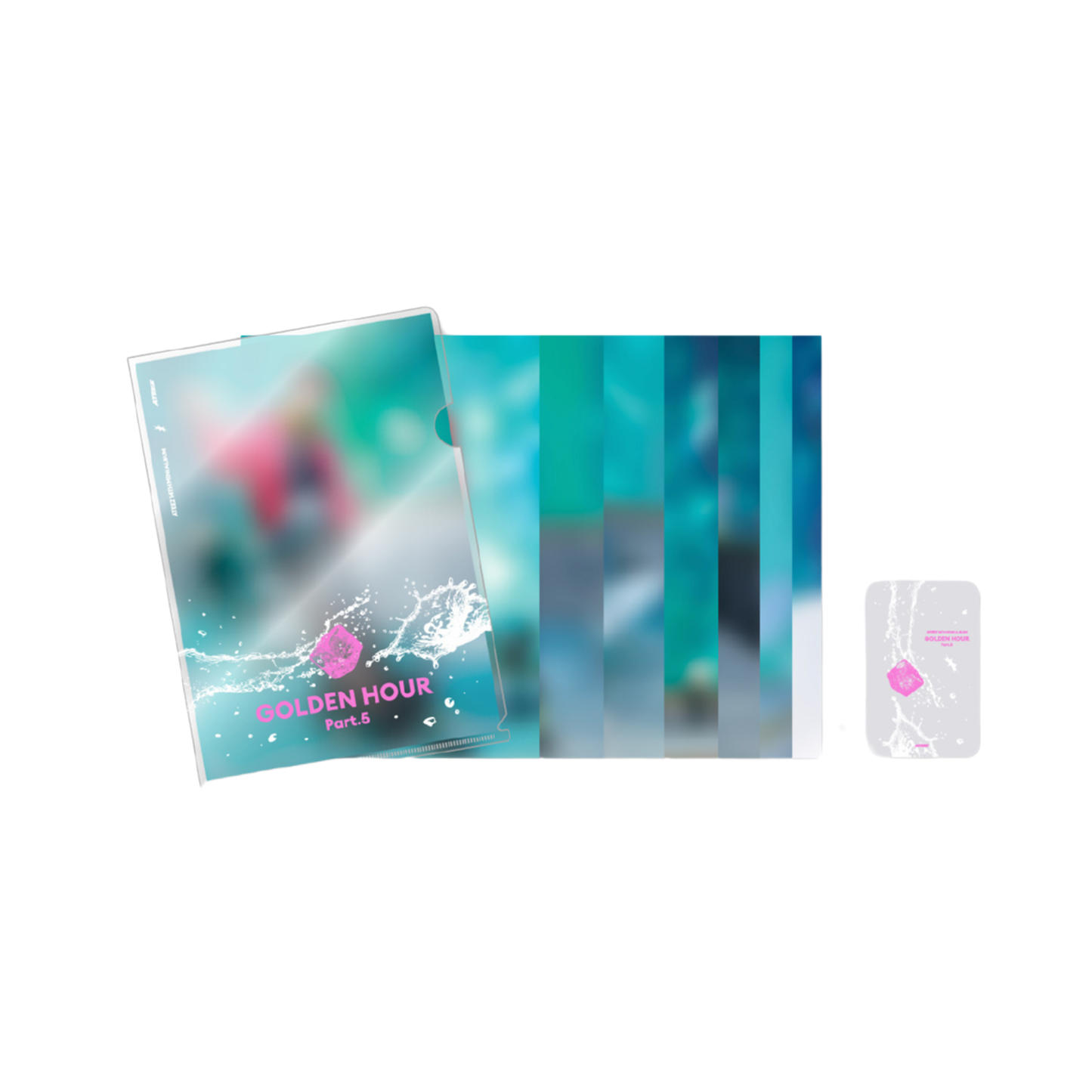 (PRE-ORDER) ATEEZ [GOLDEN HOUR : Part.5] POP-UP - L-HOLDER PHOTO SET