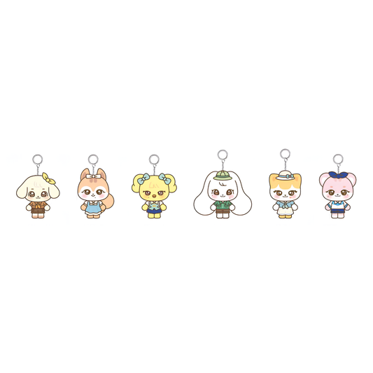 (PRE-ORDER) IVE x EVERLAND <ForEVER IVE> - CAST PLUSH KEYRING