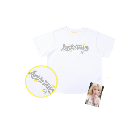 (PRE-ORDER) Hearts2Hearts [Lemon Tang] POP-UP - White T-Shirt Set