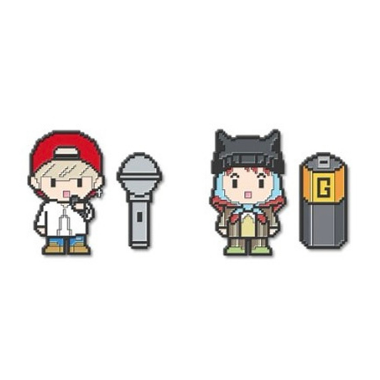 (PRE-ORDER) G-DRAGON x FAM - METAL BADGE