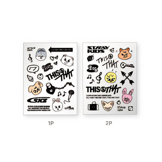 (PRE-ORDER) Stray Kids 'THIS & THAT' POP-UP - Tattoo Sticker