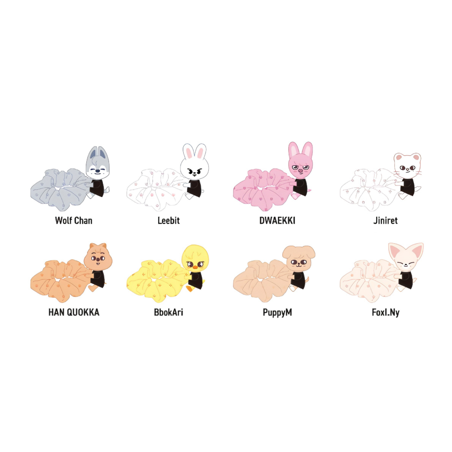 (PRE-ORDER) Stray Kids 'RUN IT JAPAN' - Scrunchie