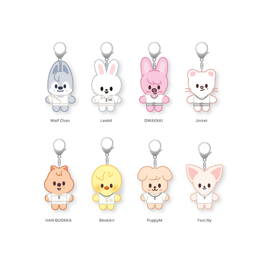(PRE-ORDER) Stray Kids 'THIS & THAT' POP-UP - COSTUME PLUSH KEYRING