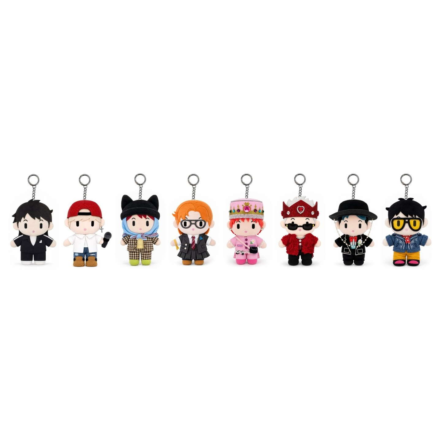 (PRE-ORDER) G-DRAGON x FAM - PLUSH KEYRING